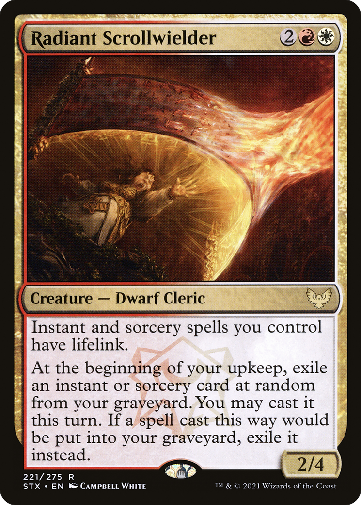 Image of Radiant Scrollwielder [Strixhaven: School of Mages]