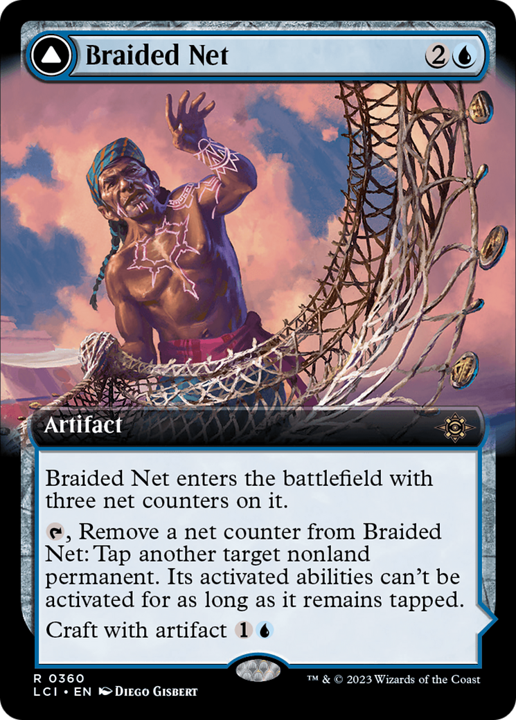 Image of Braided Net // Braided Quipu (Extended Art) [The Lost Caverns of Ixalan]