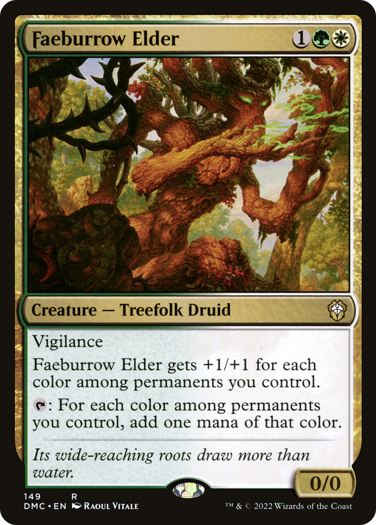 Image of Faeburrow Elder [Dominaria United Commander]