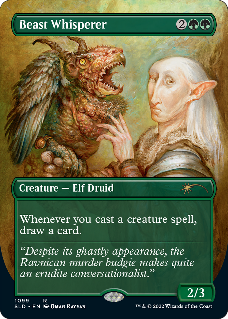 Image of Beast Whisperer (Borderless) [Secret Lair Drop Series]