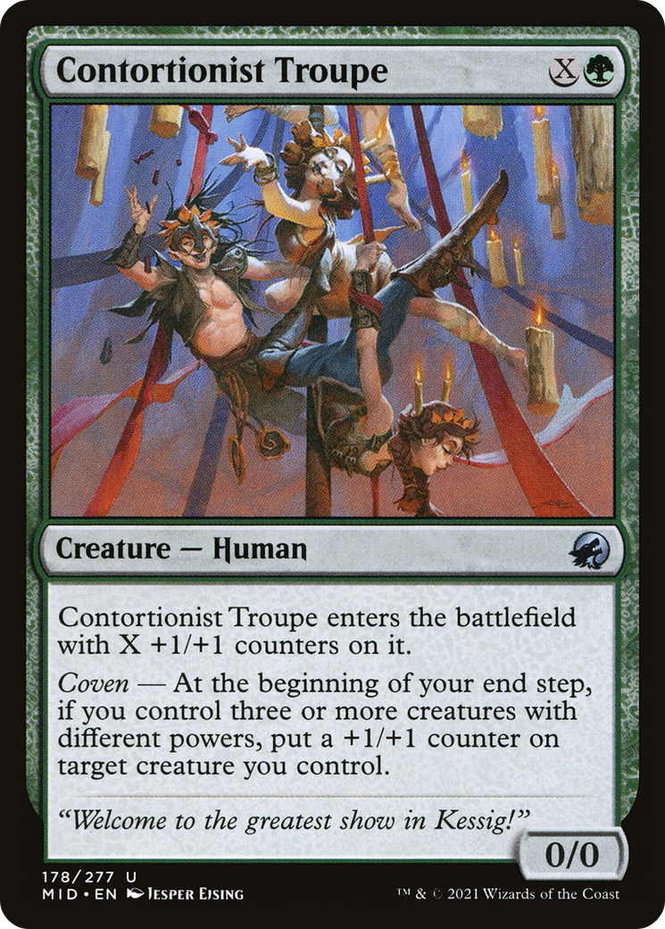 Image of Contortionist Troupe [Innistrad: Midnight Hunt]