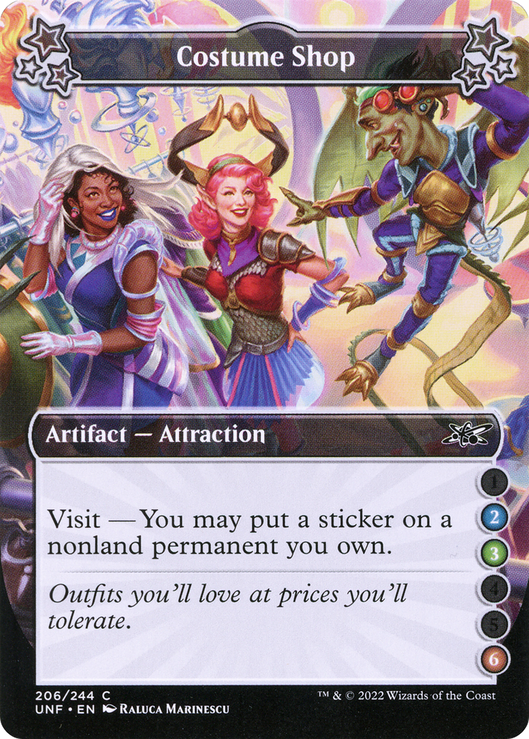Image of Costume Shop (2-3-6) [Unfinity]