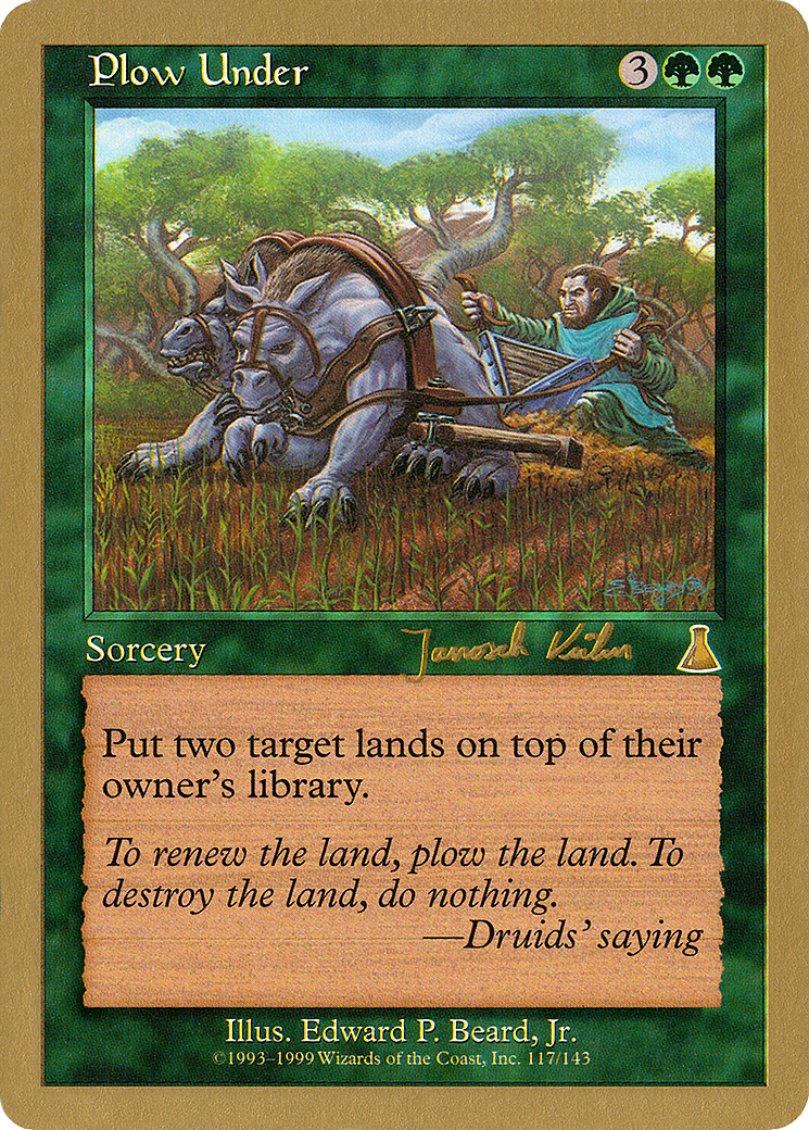 Image of Plow Under (Janosch Kuhn) [World Championship Decks 2000]