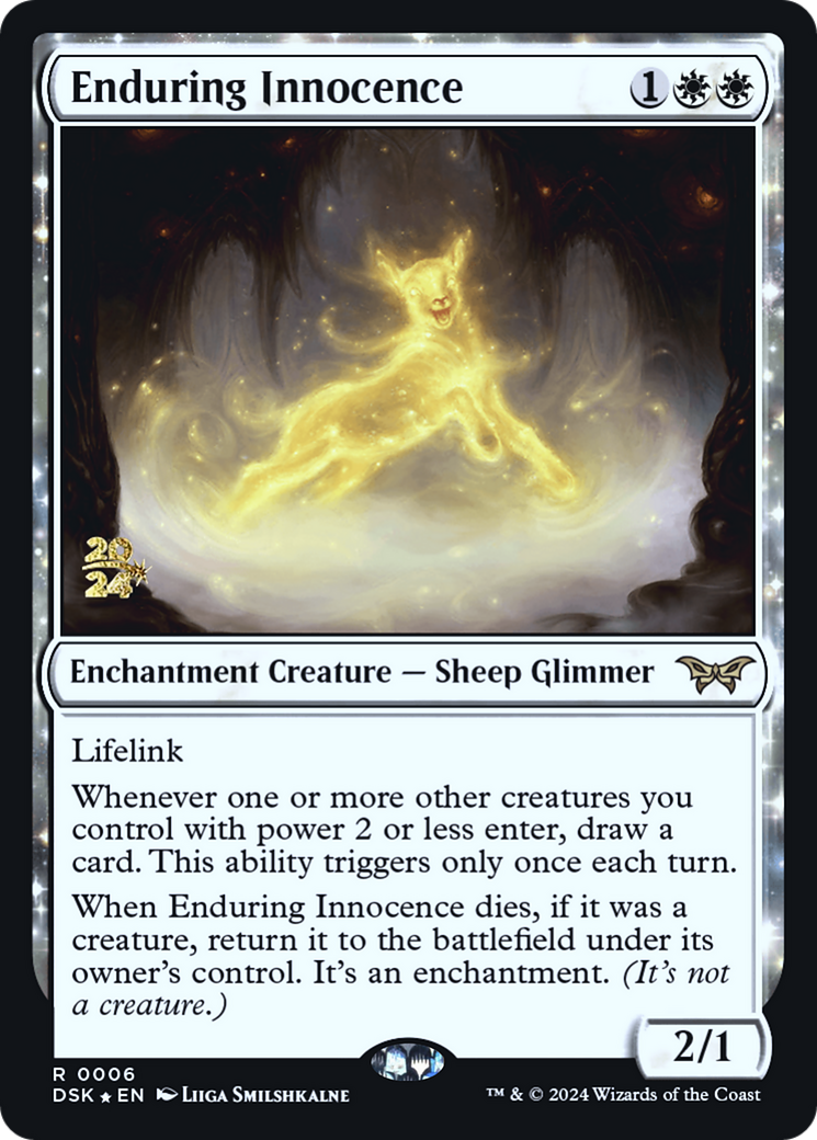 Image of Enduring Innocence [Duskmourn: House of Horror Prerelease Promos]