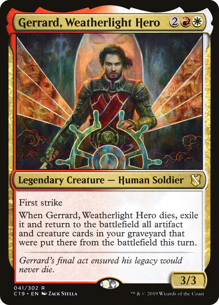 Image of Gerrard, Weatherlight Hero [Commander 2019]