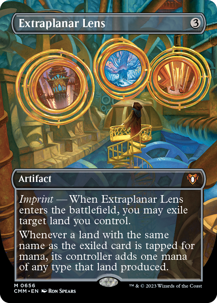 Image of Extraplanar Lens (Borderless Alternate Art) [Commander Masters]