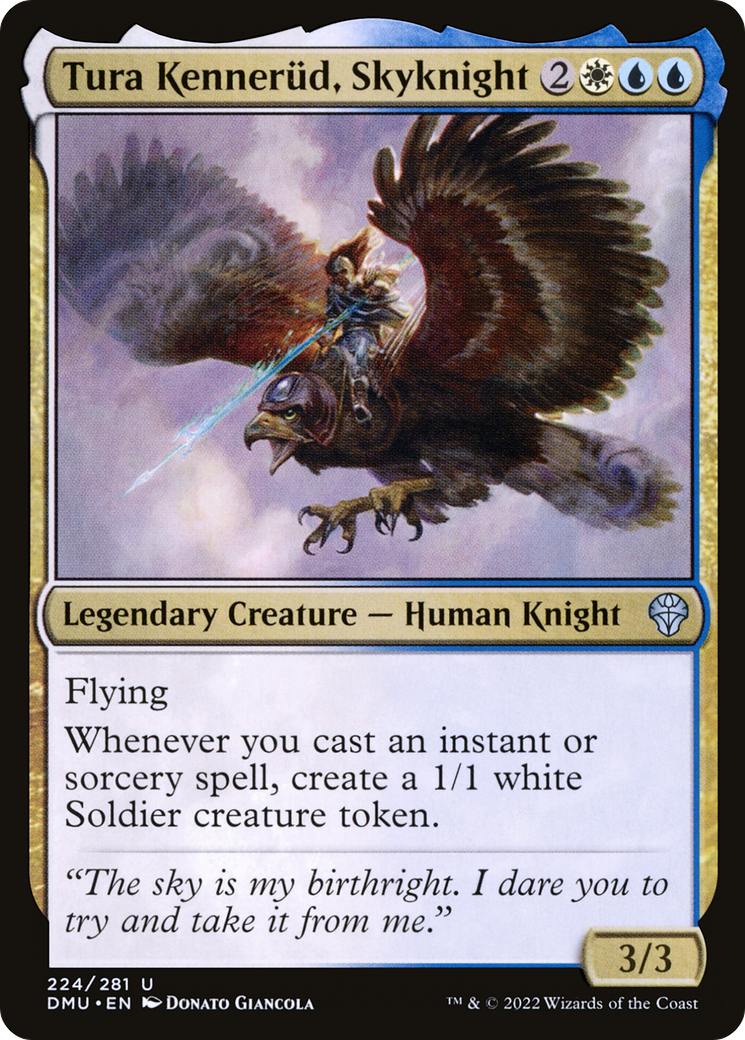 Image of Tura Kennerud, Skyknight [Dominaria United]
