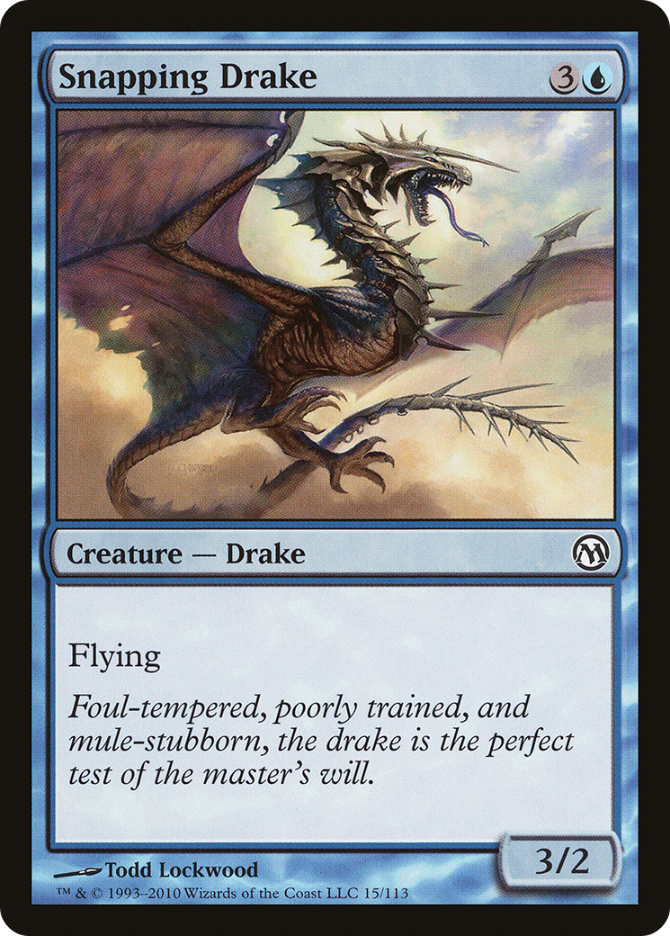 Image of Snapping Drake [Duels of the Planeswalkers]