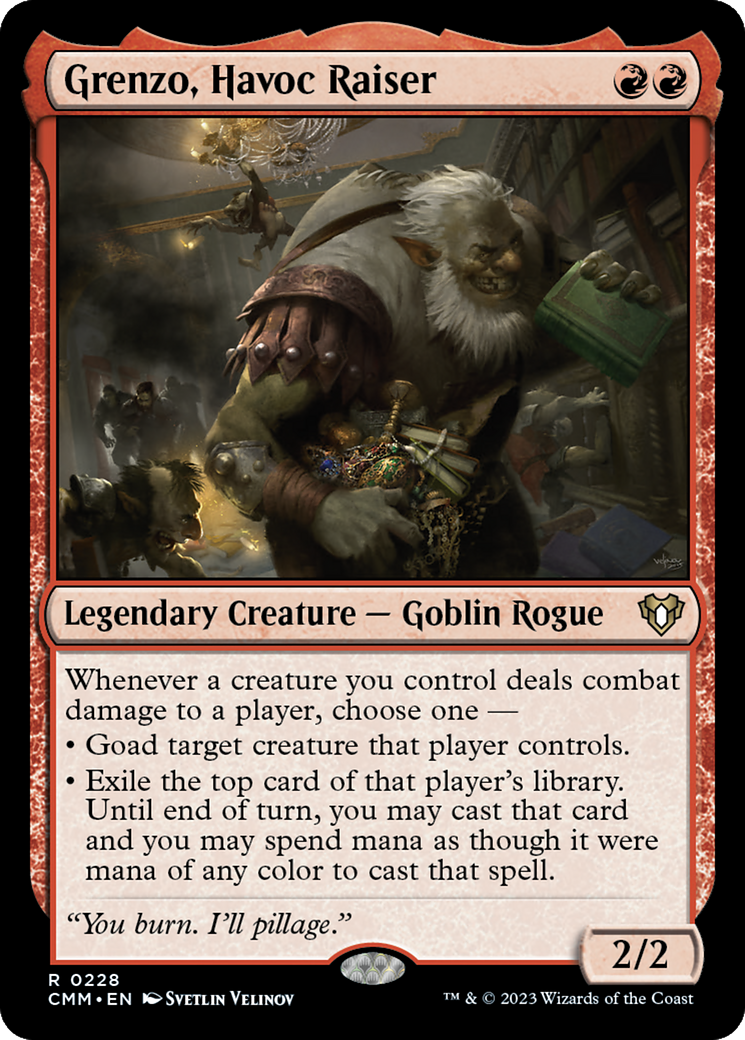 Image of Grenzo, Havoc Raiser [Commander Masters]