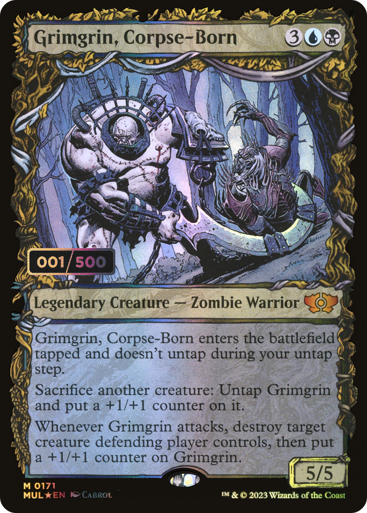 Image of Grimgrin, Corpse-Born (Serialized) [Multiverse Legends]