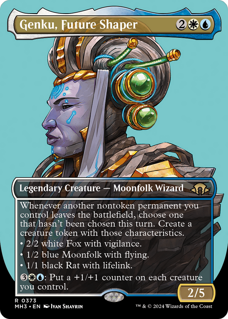 Image of Genku, Future Shaper (Borderless) [Modern Horizons 3]