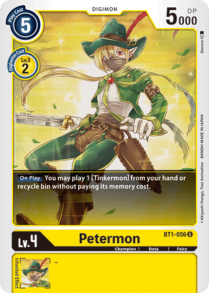 Image of Petermon [BT1-056] [Release Special Booster Ver.1.0]
