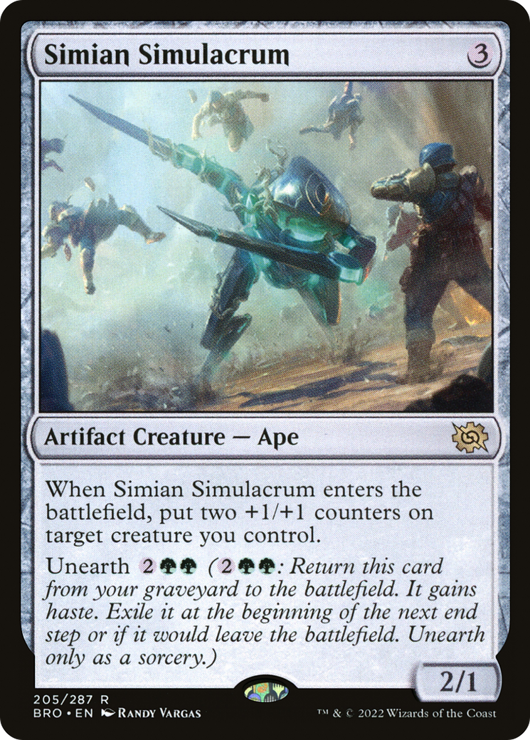 Image of Simian Simulacrum [The Brothers' War]