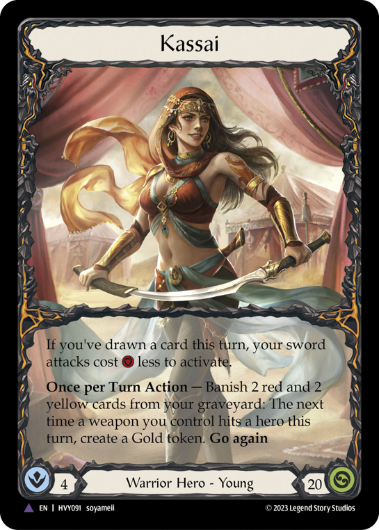 Image of Kassai (Marvel) [HVY091] (Heavy Hitters)  Cold Foil