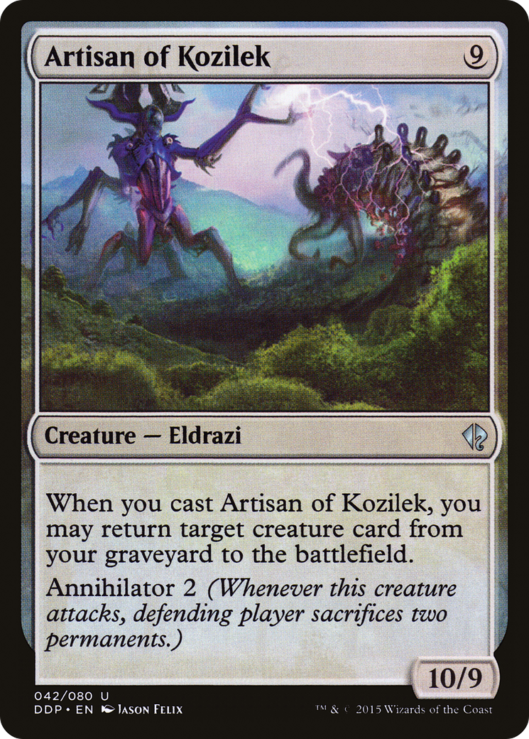Image of Artisan of Kozilek [Duel Decks: Zendikar vs. Eldrazi]
