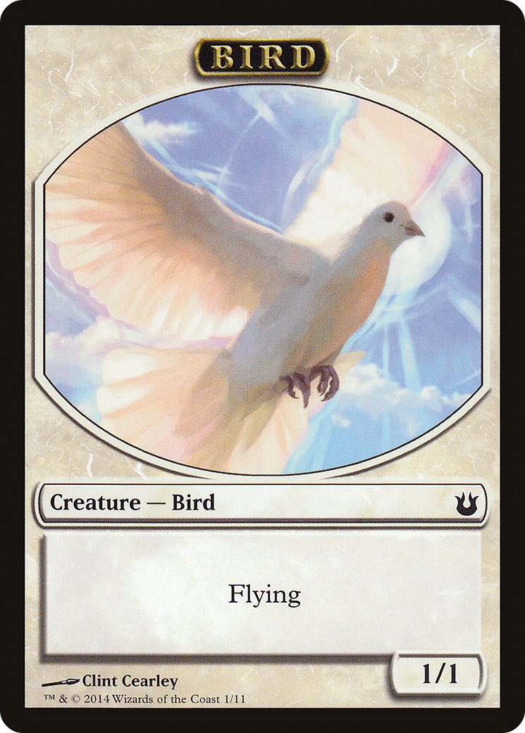 Image of Bird Token (1/11) [Born of the Gods Tokens]