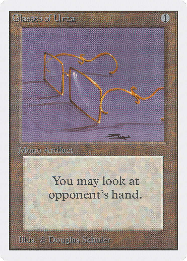 Image of Glasses of Urza [Unlimited Edition]