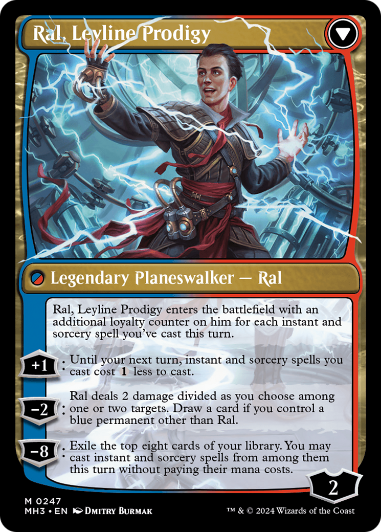 Image of Ral, Monsoon Mage // Ral, Leyline Prodigy [Modern Horizons 3]