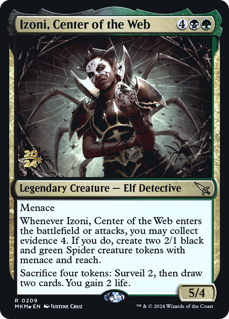 Image of Izoni, Center of the Web [Murders at Karlov Manor Prerelease Promos]