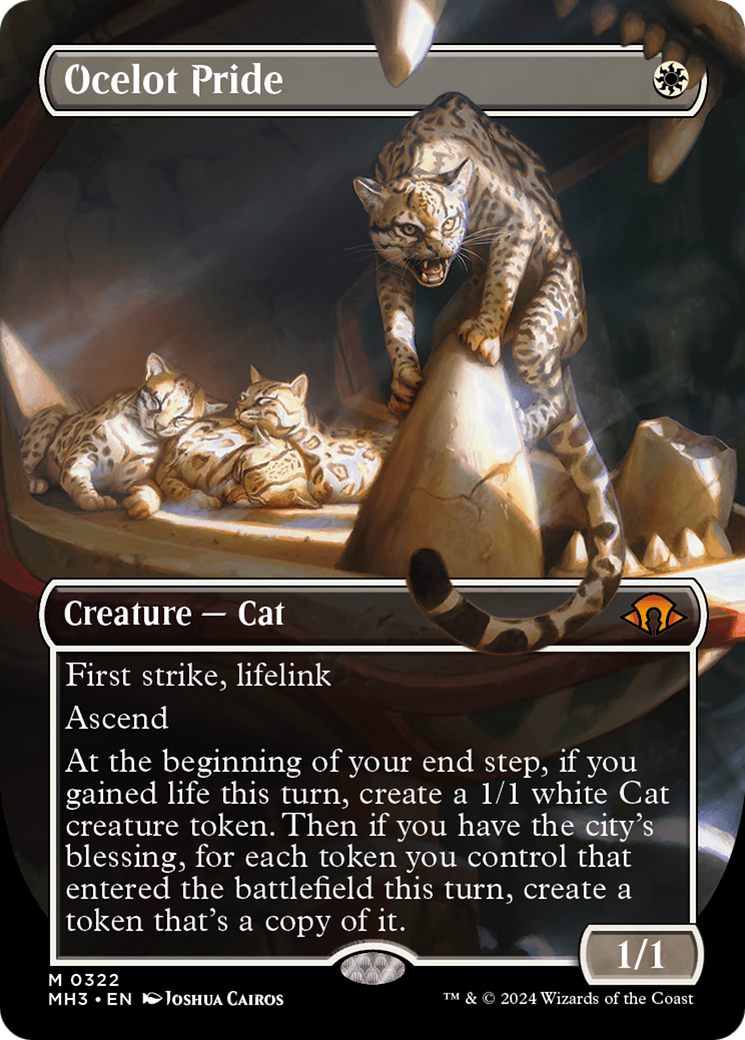 Image of Ocelot Pride (Borderless) [Modern Horizons 3]