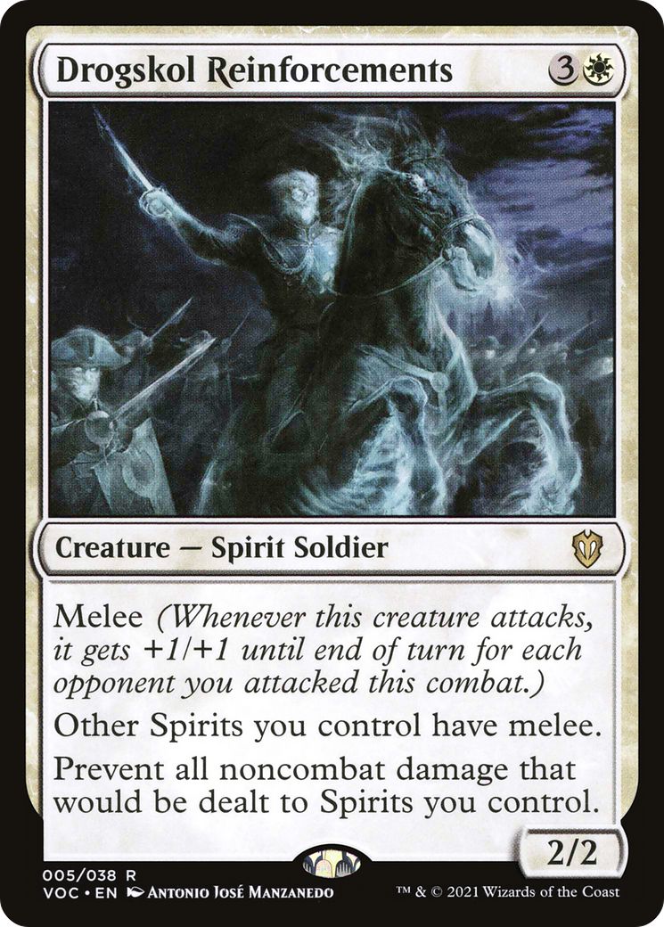 Image of Drogskol Reinforcements [Innistrad: Crimson Vow Commander]