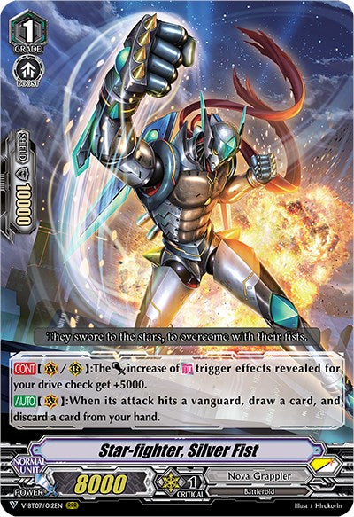 Image of Star-fighter, Silver Fist (V-BT07/012EN) [Infinideity Cradle]
