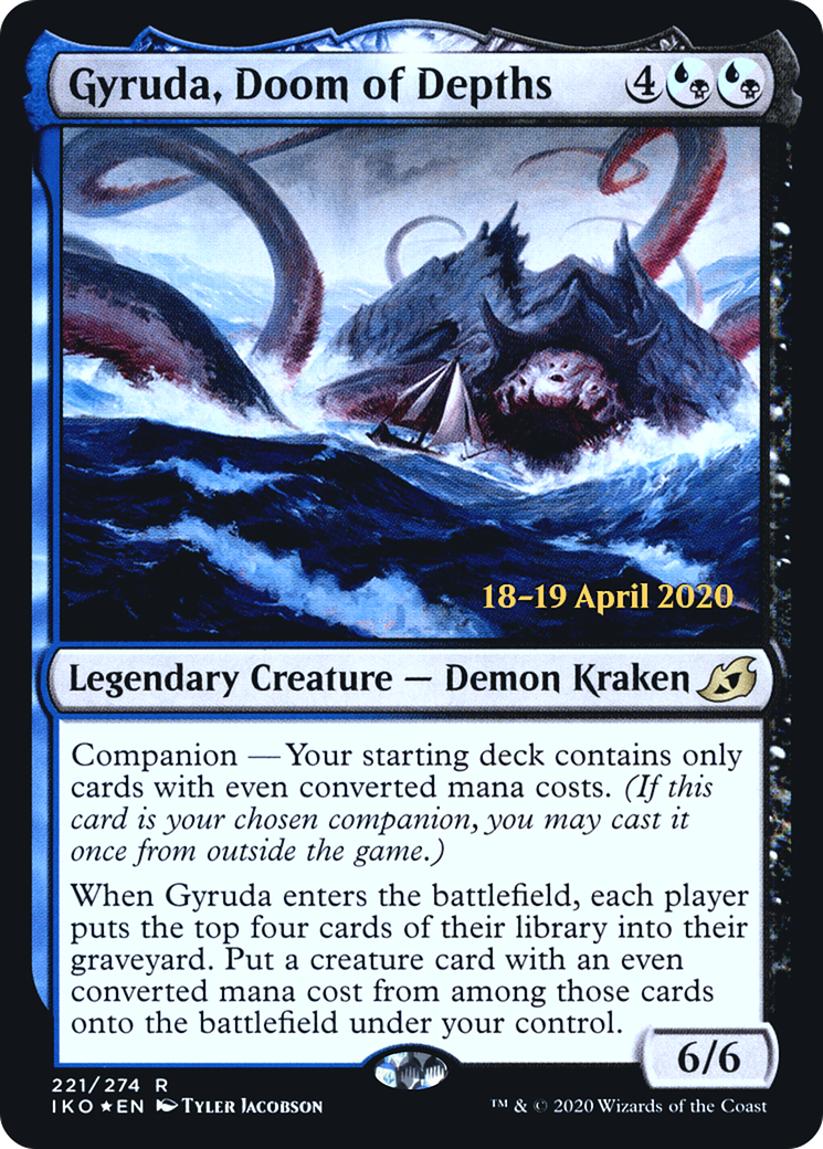 Image of Gyruda, Doom of Depths [Ikoria: Lair of Behemoths Prerelease Promos]