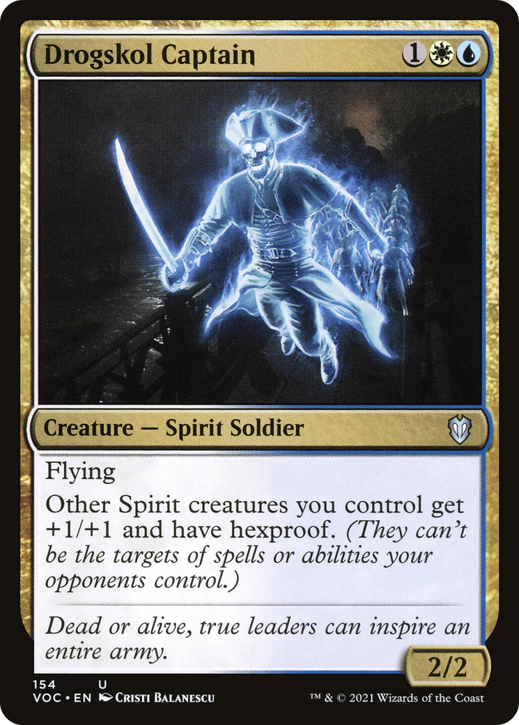 Image of Drogskol Captain [Innistrad: Crimson Vow Commander]