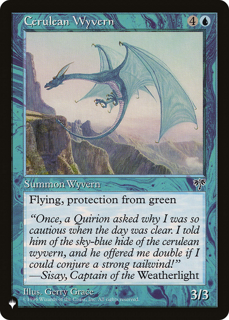 Image of Cerulean Wyvern [The List]