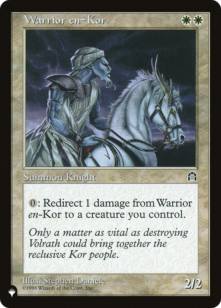 Image of Warrior en-Kor [The List]