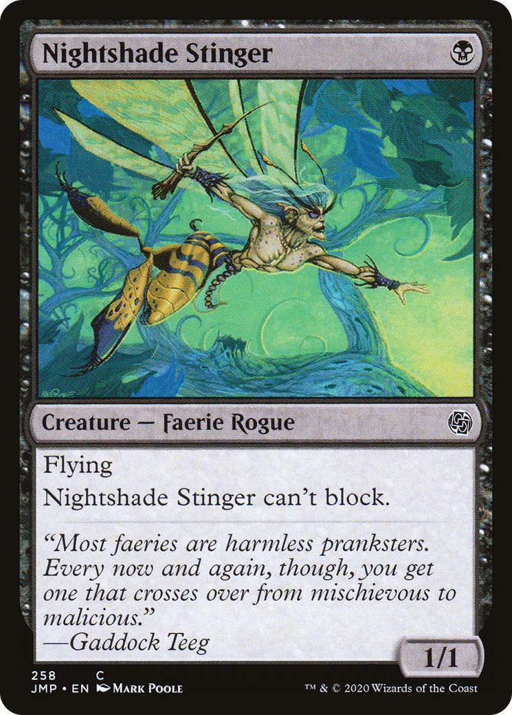 Image of Nightshade Stinger [Jumpstart]