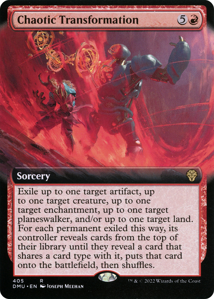Image of Chaotic Transformation (Extended Art) [Dominaria United]