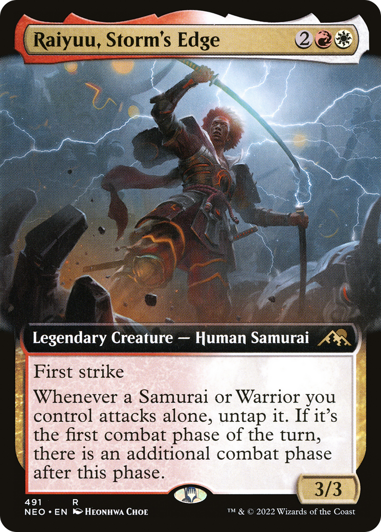 Image of Raiyuu, Storm's Edge (Extended Art) [Kamigawa: Neon Dynasty]