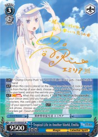 Image of Tropical Life in Another World, Emilia (RZ/S55-E059SP SP) [Re:ZERO Vol.2]