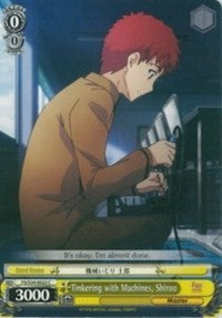 Image of Tinkering with Machines, Shirou (FS/S34-E022 C) [Fate/Stay Night [Unlimited Blade Works]]