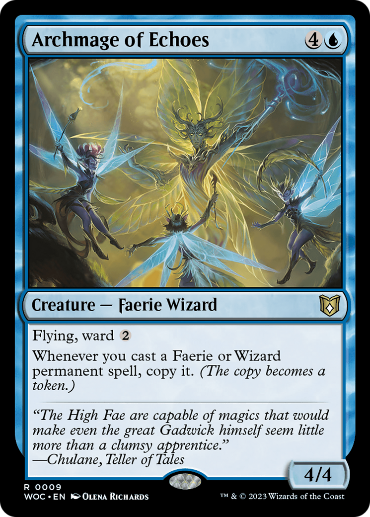 Image of Archmage of Echoes [Wilds of Eldraine Commander]