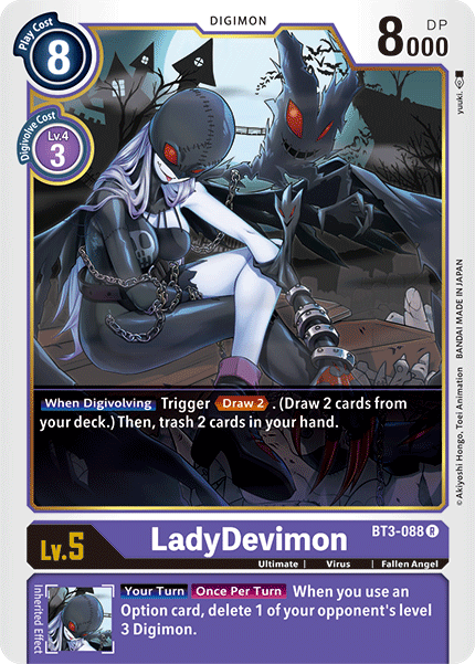 Image of LadyDevimon [BT3-088] [Release Special Booster Ver.1.5]