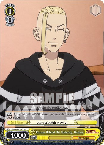 Image of Reason Behind His Maturity, Draken (TRV/S92-E024 C) [Tokyo Revengers]