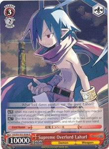 Image of Supreme Overlord Laharl (DG/EN-S03-E098 R) [Disgaea]