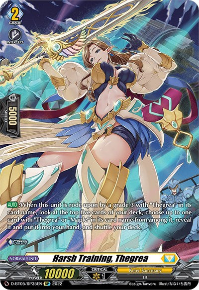 Image of Harsh Training, Thegrea (D-BT05/SP35EN) [Triumphant Return of the Brave Heroes]