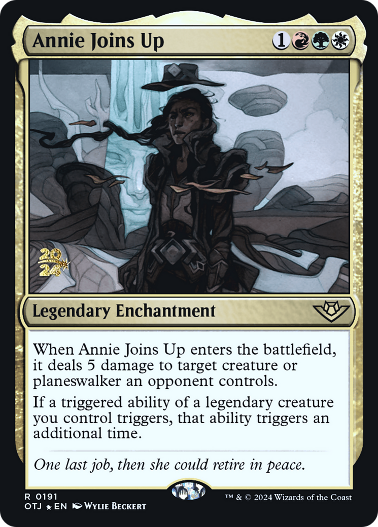 Image of Annie Joins Up [Outlaws of Thunder Junction Prerelease Promos]