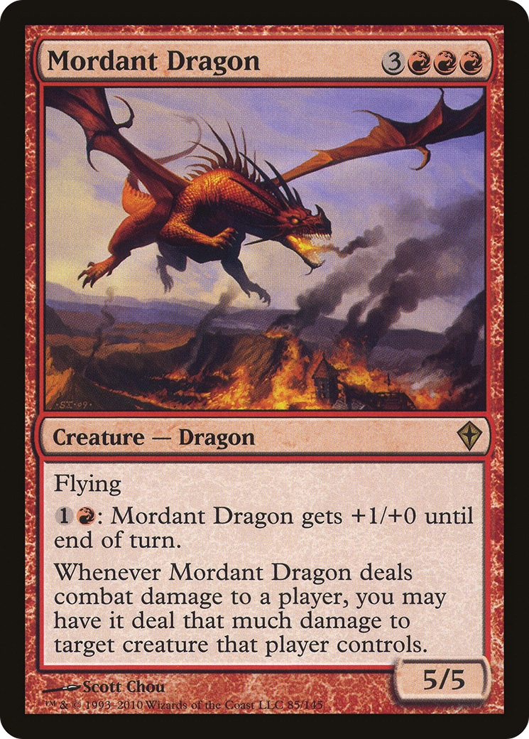 Image of Mordant Dragon [Worldwake]
