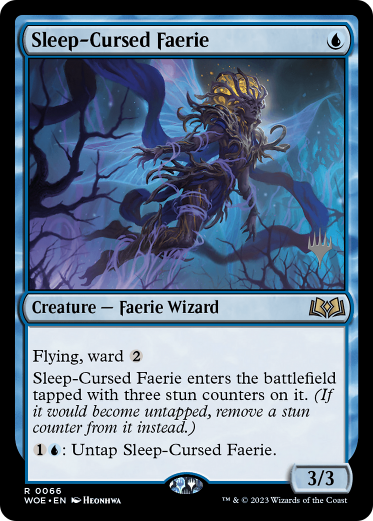 Image of Sleep-Cursed Faerie (Promo Pack) [Wilds of Eldraine Promos]