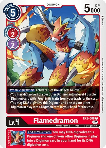 Image of Flamedramon [EX3-008] [Revision Pack Cards]