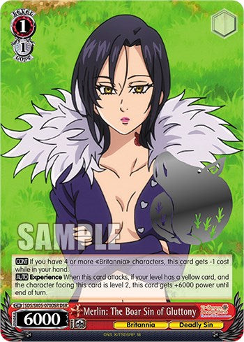Image of Merlin: The Boar Sin of Gluttony (DSR) [The Seven Deadly Sins: Revival of The Commandments]
