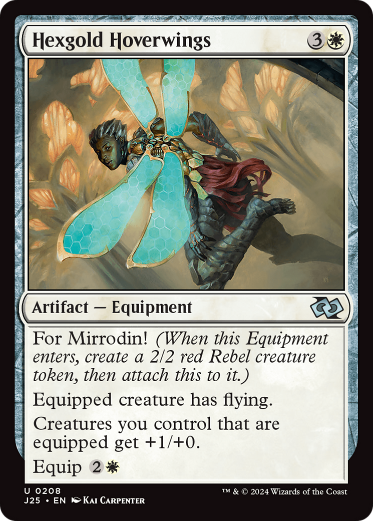 Image of Hexgold Hoverwings [Foundations Jumpstart]