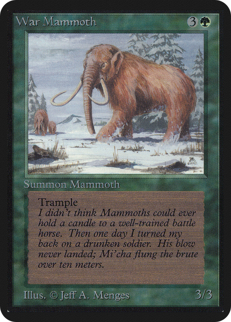 Image of War Mammoth [Alpha Edition]