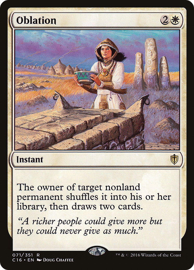 Image of Oblation [Commander 2016]