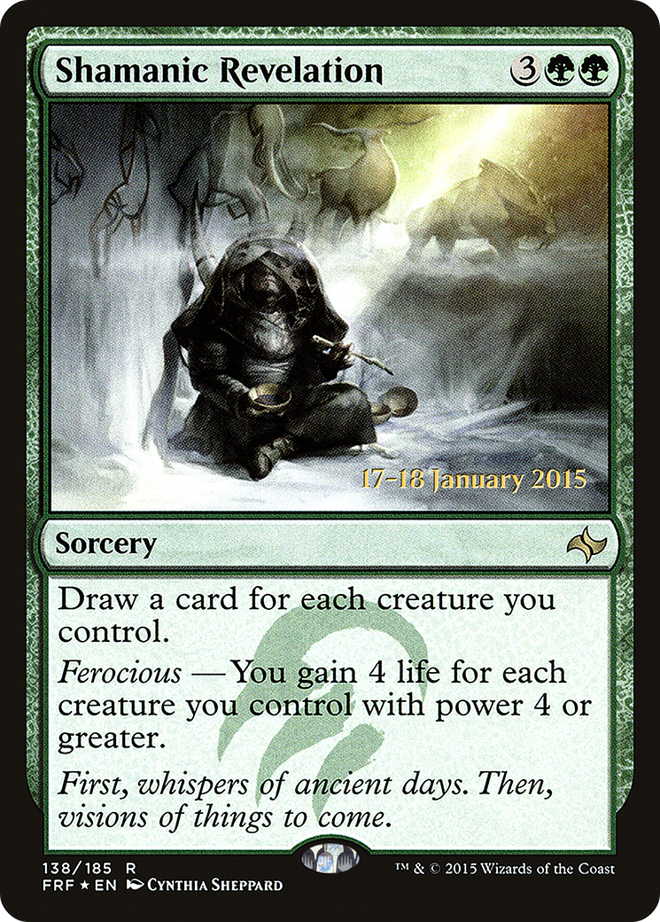 Image of Shamanic Revelation [Fate Reforged Prerelease Promos]