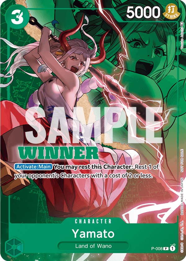 Image of Yamato (P-008) (Winner Pack Vol. 1) [One Piece Promotion Cards]
